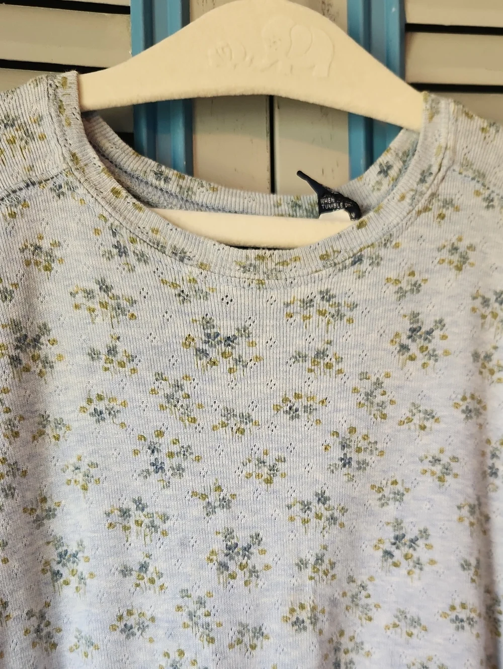 GAP Light Blue Girls Floral Dress